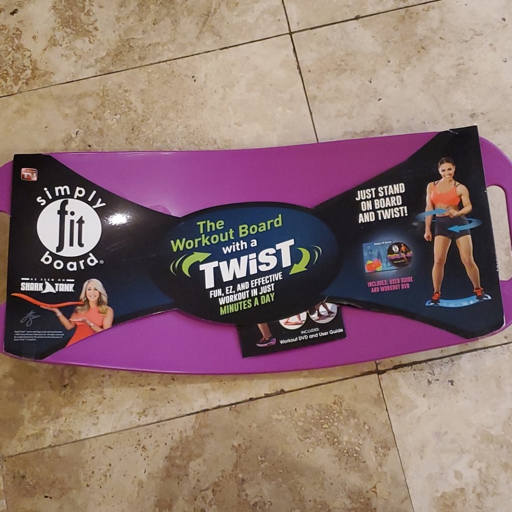 NEW! Simply Fit Board Workout Balance Board